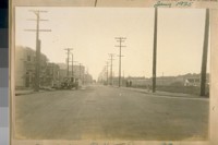 West on Bay St. from Polk St. January 1925