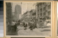 Looking North on 3rd St. from Mission St., 1915