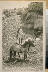 This is Harry Morosco of Morosco Brothers late proprietors of old Union Hall & Grand Opera House. Mr. Morosco's true name is Harry Bishop and for years he owned one of the Oakland Theaters. This photo was taken about 1885. In 1879 I was in the show business with these brothers and showed all through the east and middle west together