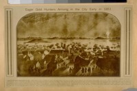Eager Gold Hunters Arriving in the City Early in 1851