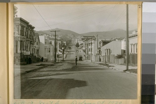 26th St. West from Dolores St., 1920