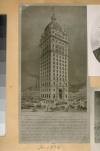 Future home of the "San Francisco Call." In 1896