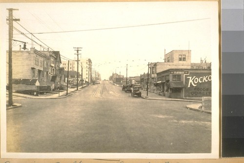 East on Balboa St. from 45th Ave. Sept. 1928