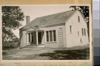Front View of Jesse B. Cook home at Atherton, San Mateo Co