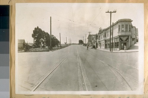 Monterey Blvd. in center and Joost Ave. from San Jose Ave. West - June 1926