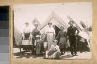 Refugees at Lobus [Lobos] Square, April 18-06