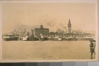 Water front fr. the Bay, Aug., 1921