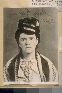 Mary Ryan - A pickpocket, panel worker and all-round worker on the Barbary Coast, was in and out of the county jail a number of times and the last known of her was in 1874 when she was sent to the county jail for petty larceny