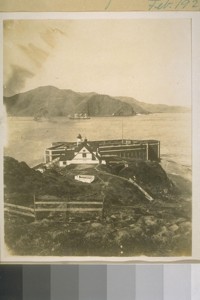 Old Fort Point now Fort Scott in 1870