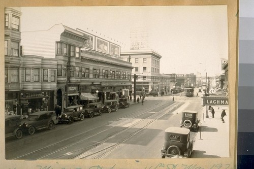 East on Mission St. from 16th St