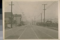 North on San Bruno Ave. from bet. Eva & Jerrald [Jerrold] Sts. Dec. 1926