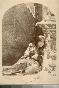 Miss Dickie Lingard in the two orphans, Calif. Theater, 1878