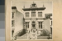 The Old Russian Church on west side of Powell St. bet. Union & Filbert Sts. in 1885