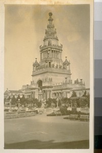 P.P.I. Ex. [Panama-Pacific International Exposition] 1915 [Tower of Jewels.]
