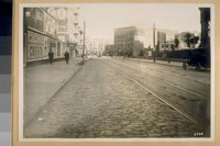 West on McAllister St. from Hyde St. 1913