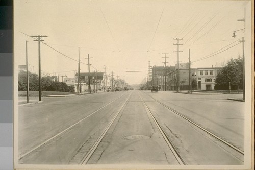 East on Geary St. from 14th Ave. Nov. 1926