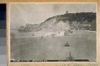 Sea Wall and Esplanade at the Ocean Beach. 1920