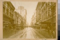 North on Stockton St. from O'Farrell St. Jany 1924