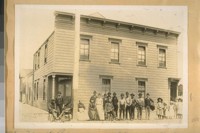The North German Hotel, N.E. cor. 8th & Brannan Sts. in 1898