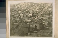 S .W. corner from Filbert and Kearney [Kearny] Sts. About 1870