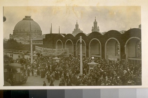 P.P.I. Ex. [Panama-Pacific International Exposition] 1915 Entrance