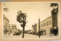 Paso Robles, Calif. in May 1932. Park Street, Paso Robles, Calif