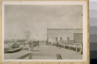 This is where on Sept. 30/26, Col. Alexander S. Williams of the U.S. Marin [Marine] Corps in his auto went over board and was drowned between Piers 38 and 40 - oppisite [sic] Townsend St. Looking North from Pier 40