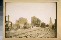 Looking East on Market St. from Davis in 1906