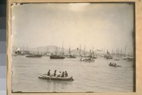 Photo same 1912 [Water Carnival foot of Hyde St.]