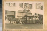 A two horse truck on the east side of Davis St. bet. Sacramento & Clay St. April 6/28