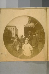 Views in China Town in 1889