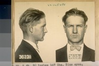 Rhonde C. Wilson: A native of Ohio. Age 28, 5 ft, 9¬ inches, 147 lbs. Blue eyes. M. Blond hair