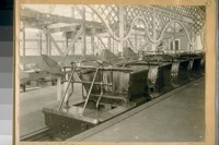 At the Chutes on the beach or 790--Great Highway Aug. 1924. A man was thrown from this train and killed