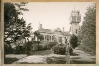 The Old Sutro House at Sutro Hights [Heights] above the Cliff House