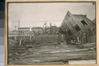 Old Mill fire on Brannan St. about 1896
