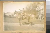 Officer Coats in Portsmouth Square, 1917