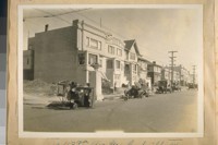 S. E. corner of 43rd Ave. and Cabrillo St. March 1928. One person killed