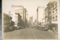 North on 3rd St. from Howard St. Feb. 1929
