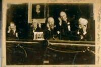 Opening of the phone wire between San Francisco and New York City, 1915