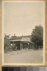 North on Main St. Columbia, Tuolumne Co. Calif. This building was built in 1860