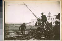 Testing the New Battery S.F.F. [San Francisco Fire] Dept. on Bay St. 1903