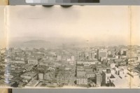 San Francisco 9 years after the fire of April 18th, 1906 from Calif. St. hill. [Three part panorama]