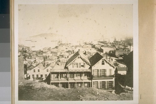 East on Montgomery St. between Broadway and Valley Sts. About 1870