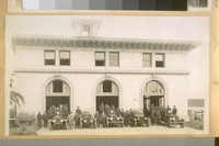 Fire Dept. at the P.P.I. [Panama-Pacific International] Exposition, 1915