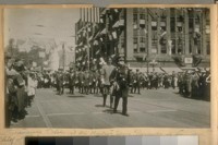 San Francisco Police at the Native Sons Parade in San Jose. Chief of Police D.J. O'Brien on S.F.P. [San Francisco Police] Dept. in charge. Sept. 9/22