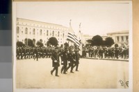 Nov. 3/28. [The annual inspection of the San Francisco] Police Dept. in front of the Auditorium