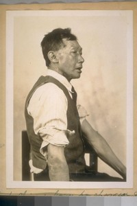 Lou Fook, Chinese house boy, charged with the murder of Mrs. Rosetta Baker at 814-California St. on Dec. 8/30