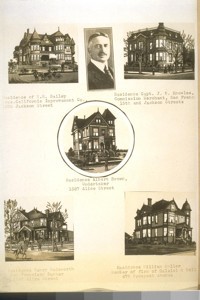 The photo in the center is Dr. David Prescott Barrows who was decorated by a foreign government