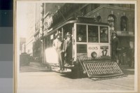 End of Street Cars on Montgomery St. Oct. 5/27
