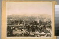 Looking West from back of the New City and County Hospital in 1916